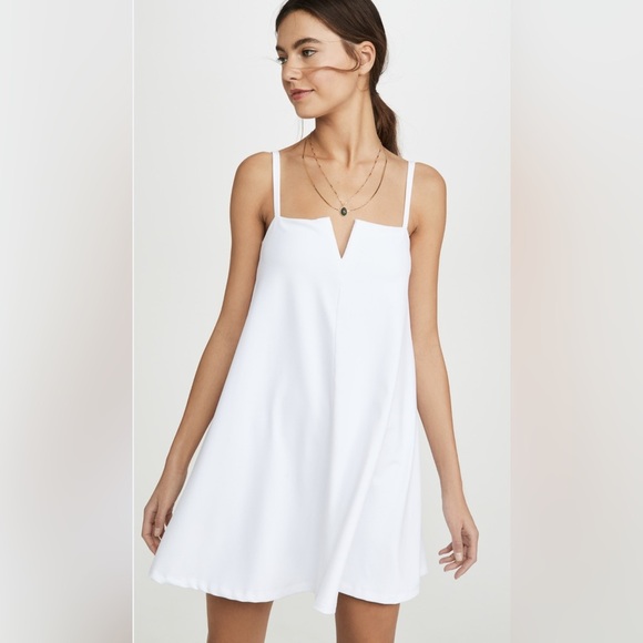 Susana Monaco Flared V-Wire Tank Dress – White (Size Small, EUC) - Picture 1 of 11